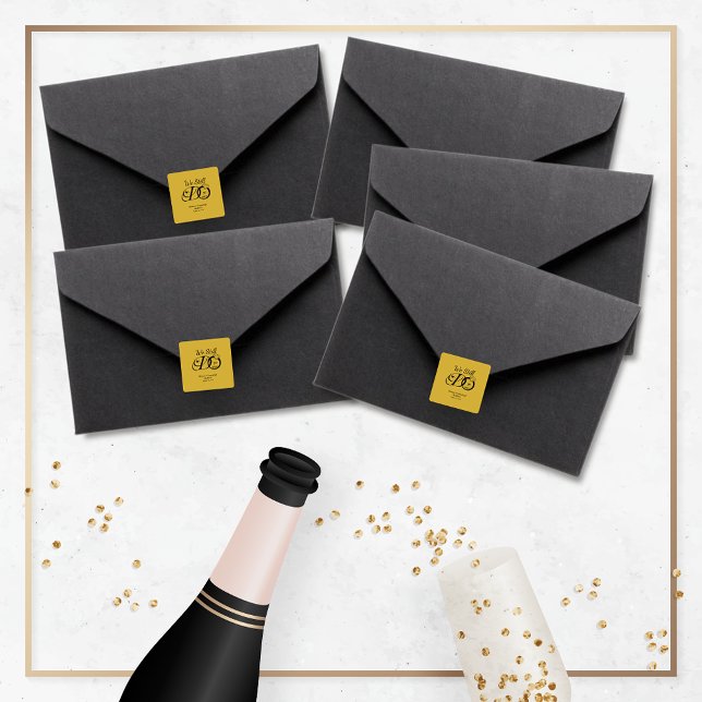 Sticker Carré Nous Faisons Toujours La Typographie Anniversaire  (Créateur téléchargé)