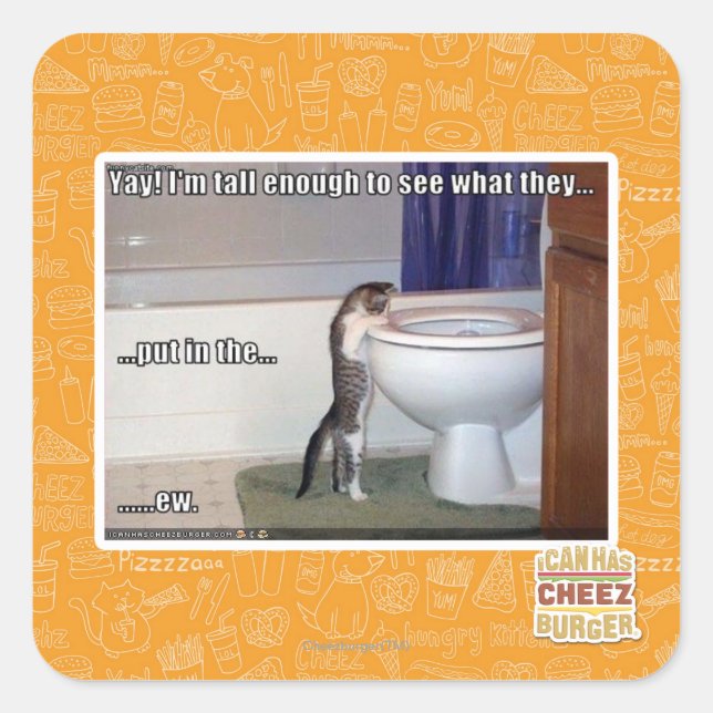 Sticker Carré nouveau (Devant)