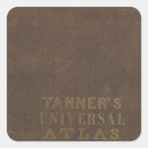 Sticker Carré Nouveau Atlas universel