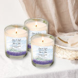 Sticker Carré Nouveau M. & Mme Mountain Lavender Wedding Favor<br><div class="desc">Love & Light de la nouvelle Mr & Mrs, autocollants de mariage personnalisés, parfait pour un mariage de montagne ou mariage de destination dans la campagne pittoresque. Le design se caractérise par une typographie moderne et un paysage d'aquarelle idyllique. La scène rêvée des crêtes de montagne représente des montagnes, des...</div>