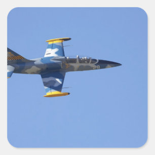 Sticker Carré Nouvelle-Zélande, Otago, Wanaka, écrit plus de 2