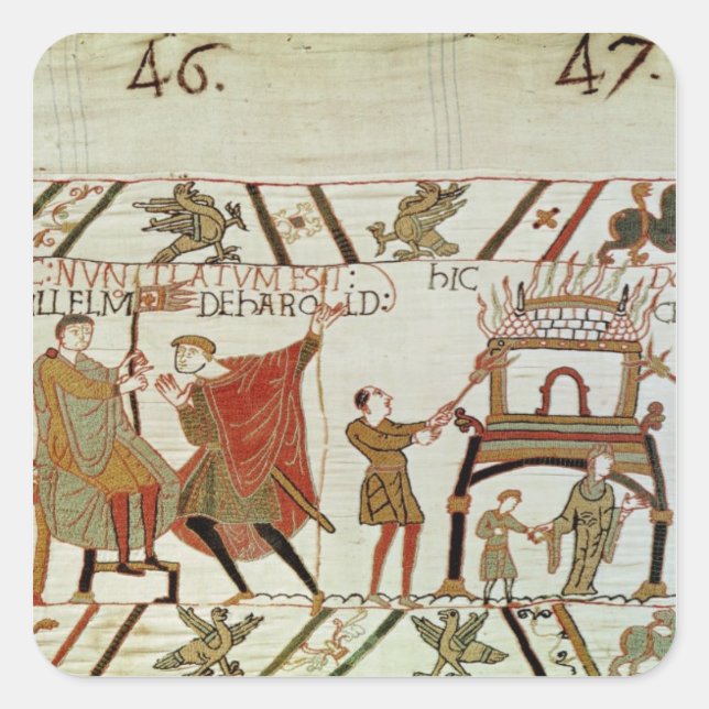 Sticker Carré Nouvelles concernant Harold (Devant)