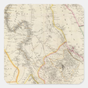 Sticker Carré Nubia et Abyssinia