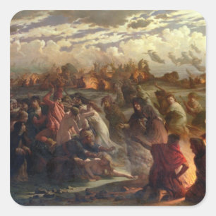 Sticker Carré Nuit Walpurghis, 1862