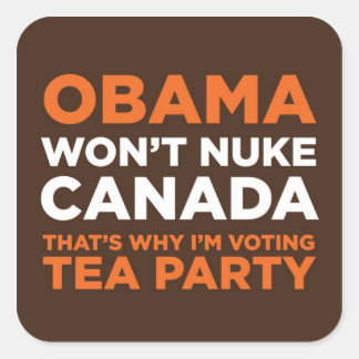 Sticker Carré Nuke Canada