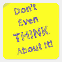N'y pensez même pas