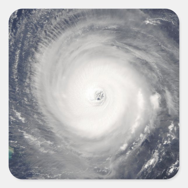 Sticker Carré Oeil de l'ouragan (Devant)