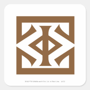 Sticker Carré Oeil de Sauron