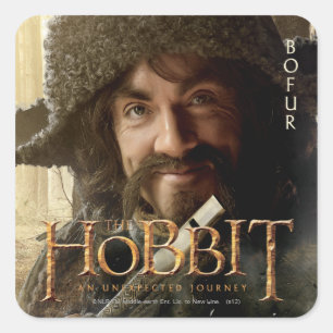 Sticker Carré Oeuvre d'art en édition limitée : Bofur