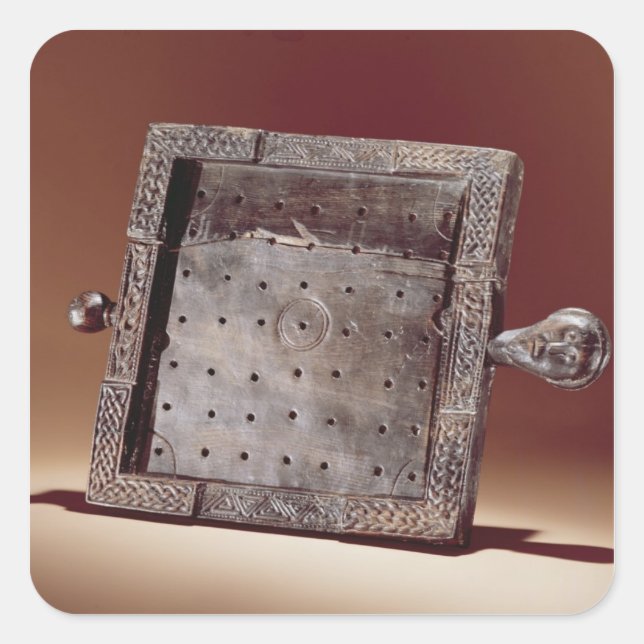 Sticker Carré Office de jeux en bois, Ballinderry, Comté (Devant)