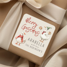 Oie Capricieuse Cadeau de Noël Fêtes