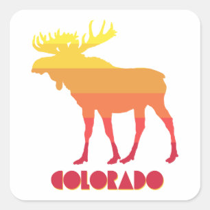 Sticker Carré Oie du Colorado