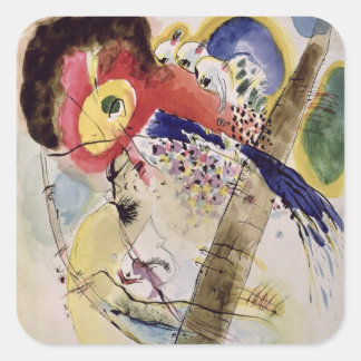 Sticker Carré Oiseaux exotiques, 1915