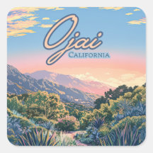 Ojai California Topa Topa Montagnes Paysage