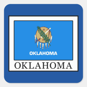 Sticker Carré Oklahoma
