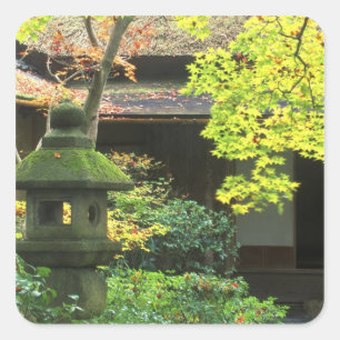 Sticker Carré Okochi Sanso, Arashiyama, Kyoto, Japon 4