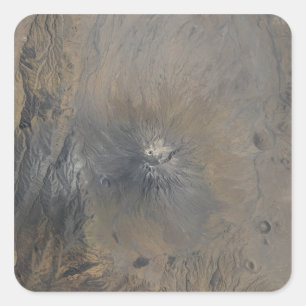 Sticker Carré Ol Doinyo Langai en Tanzanie