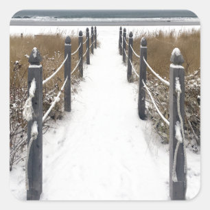 Sticker Carré old orchard beach maine