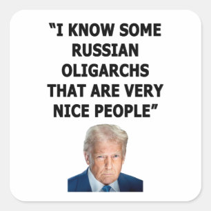 Sticker Carré Oligarques