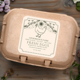 Sticker Carré Olive modifiable Olive Witchy Tarot Eggs Famille É