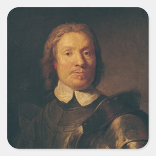 Sticker Carré Oliver Cromwell