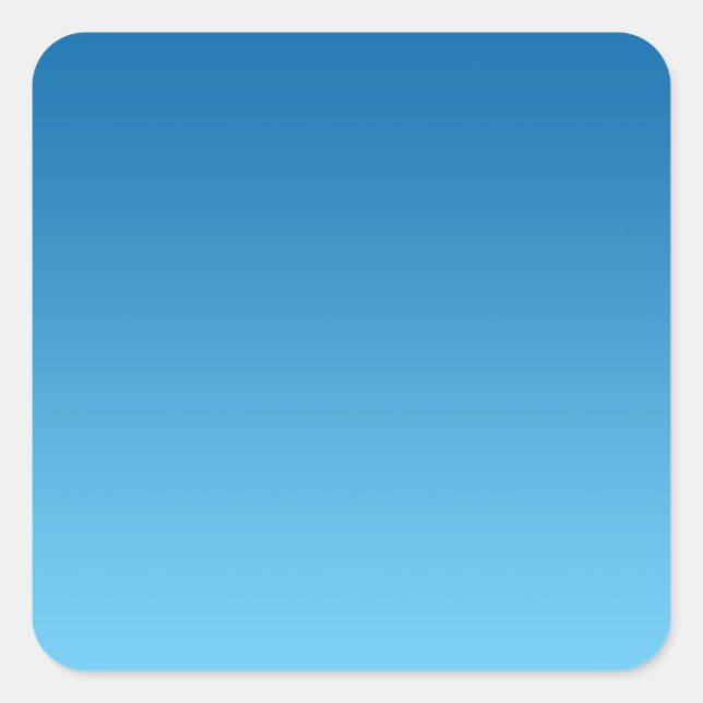 Sticker Carré Ombre bleu foncé (Devant)