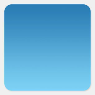 Sticker Carré Ombre bleu foncé