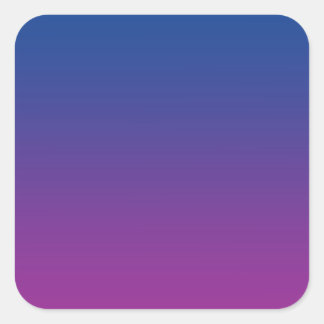 Sticker Carré Ombre bleu foncé et violet