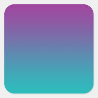 Ombre pourpre et Turquoise