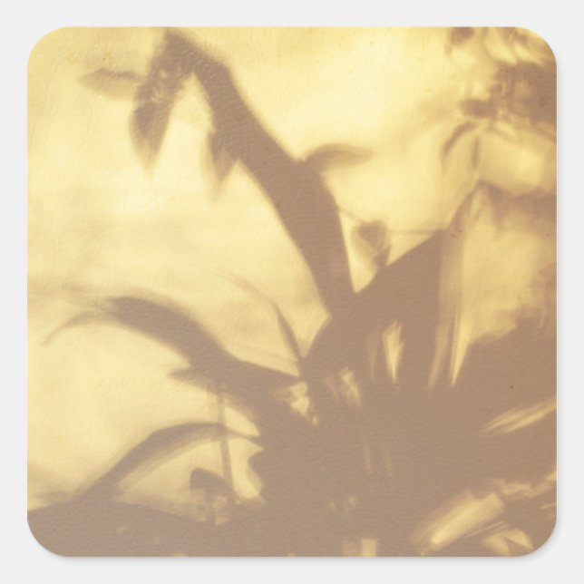 Sticker Carré Ombres (Devant)