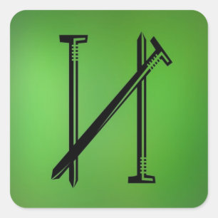 Sticker Carré Ongles AH2010