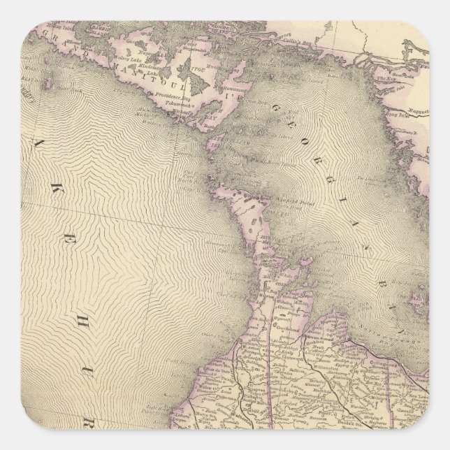 Sticker Carré Ontario 3 (Devant)