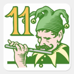 Sticker Carré Onze tuyères