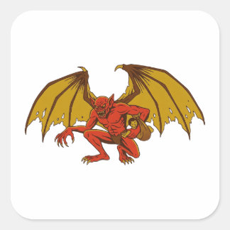 Sticker Carré Orang Bati