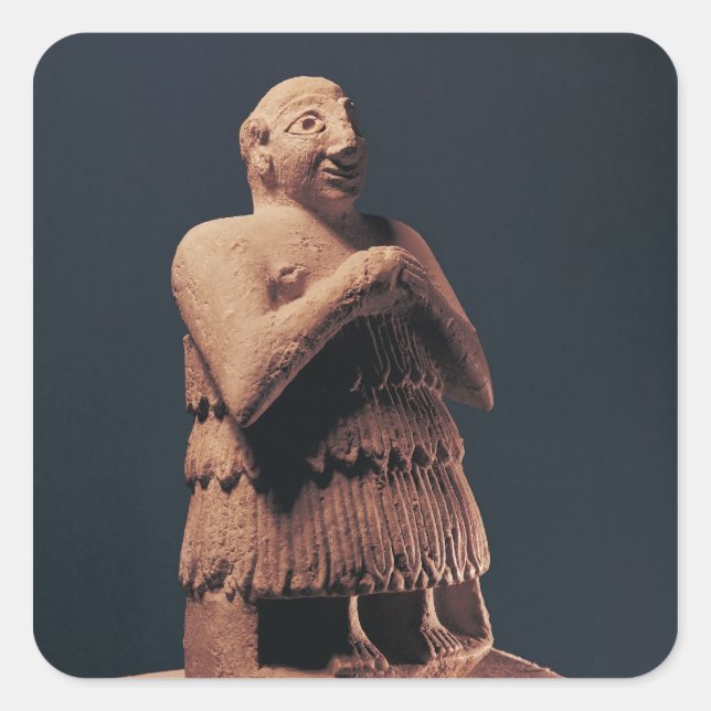 Sticker Carré Orant, de Tello (Devant)