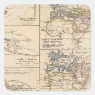 Sticker Carré Orbis terrarum