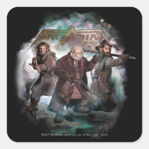 Sticker Carré Ori, Dori, et Nori