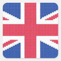 Original cross-stitch design Union Jack