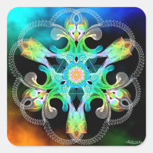 Sticker Carré Oser rêver