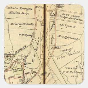 Sticker Carré Ossining, New York