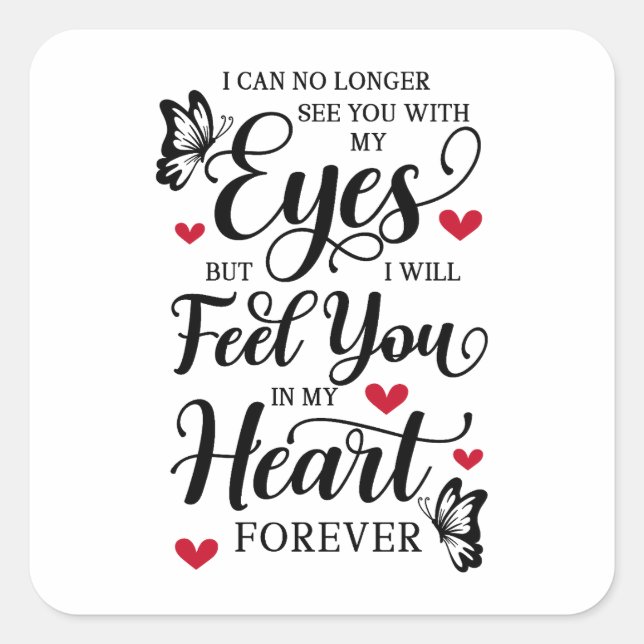 Sticker Carré Oubliez-moi pas - Grievance Memorial (Devant)