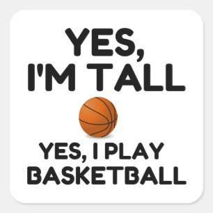 STICKER CARRÉ OUI, JE SUIS GRAND