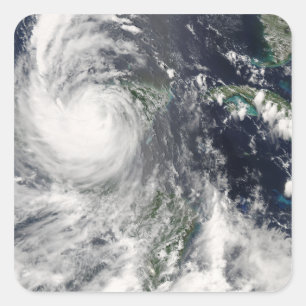 Sticker Carré Ouragan Dean