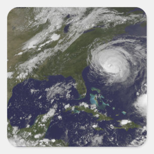 Sticker Carré Ouragan Earl 4