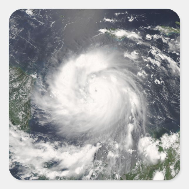 Sticker Carré Ouragan Felix (Devant)