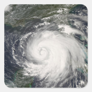 Sticker Carré Ouragan Ike 4