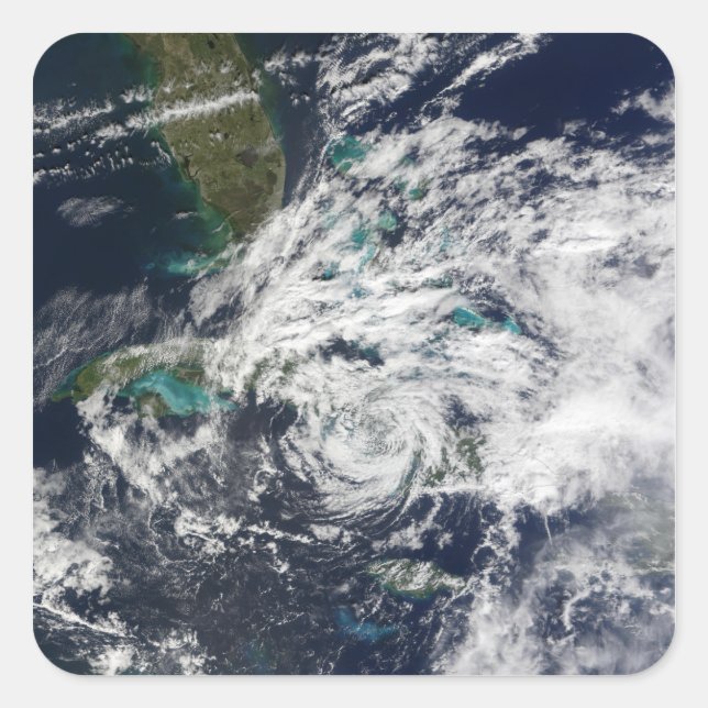 Sticker Carré Ouragan Paloma 2 (Devant)