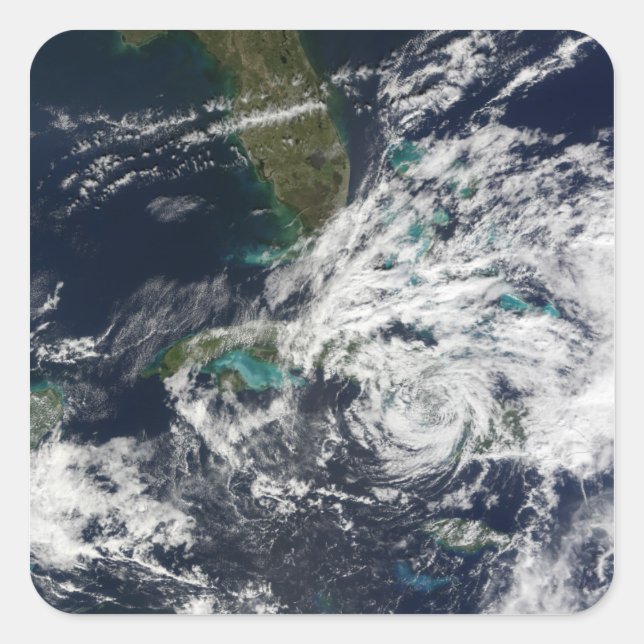 Sticker Carré Ouragan Paloma 3 (Devant)