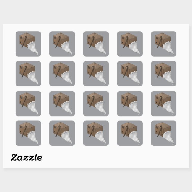 Sticker Carré Pack d'âge - (Feuille)