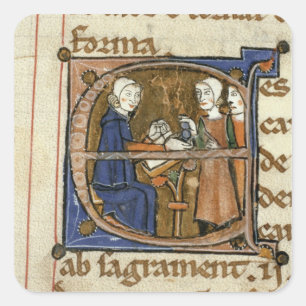 Sticker Carré Paiement des impôts